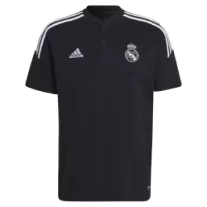 Image of 2022-2023 Real Madrid Polo Shirt (Black)