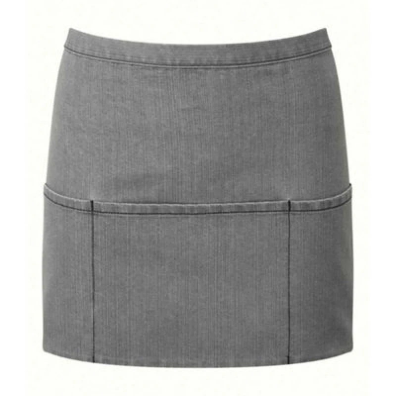 Image of Premier Premier Colours 3 Pocket Apron in Dark Grey Dark Grey One Size Unisex 5063238665439