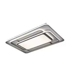 Image of Draco LED Flush Mount Ceiling Lamp 226W CCT Rectangular