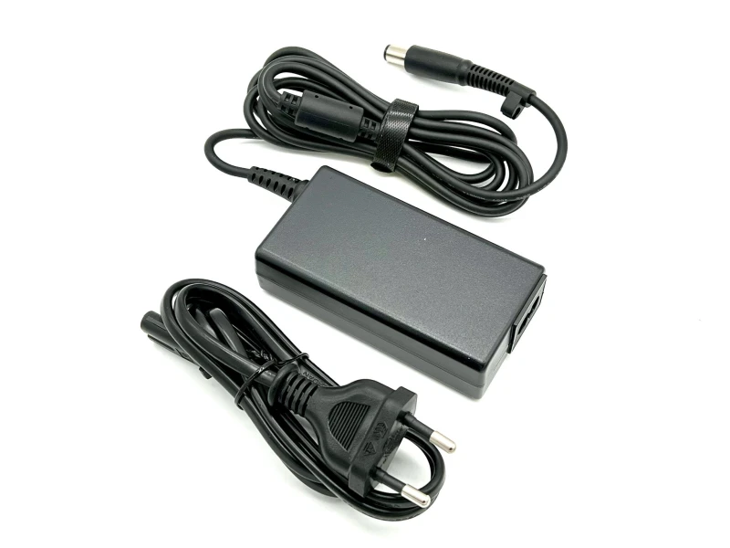 Image of BTI HP 391172-001 compatible charger with 7.4mm tip incl. UK power cab