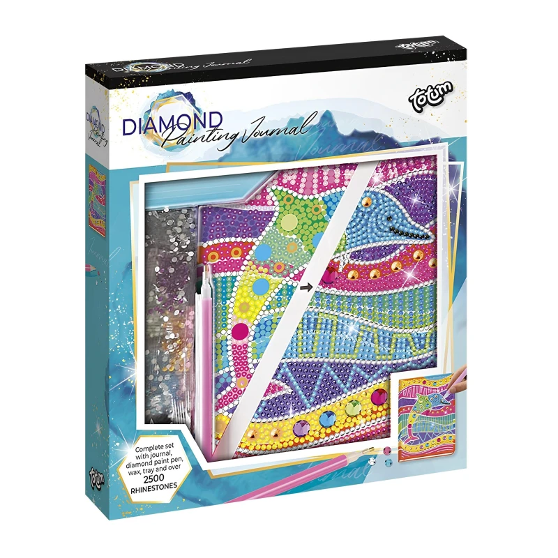 Image of Totum Diamond Notebook - Dolphin Multi unisex