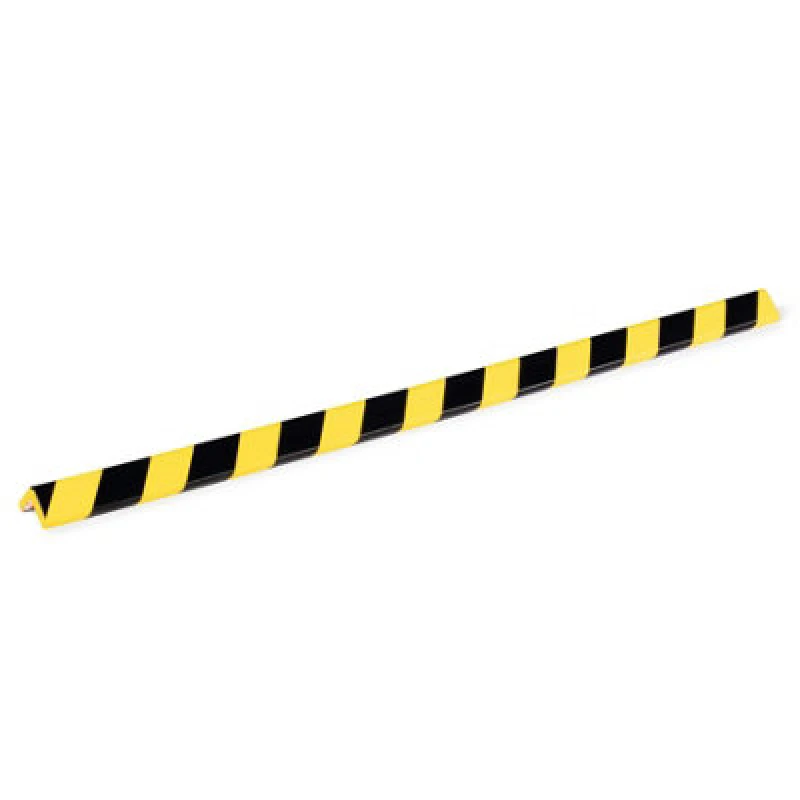Image of Durable Corner Protection Profile C35 Yellow/Black (Pack of 5) 1102130