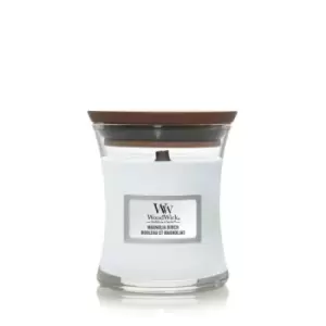 Image of Woodwick Magnolia Birch Scented Candle 85g