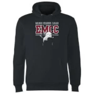Image of East Mississippi Community College Distressed Lion Hoodie - Black - XXL
