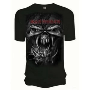 Image of Iron Maiden Final Frontier Eddie Vintage Mens T Shirt: Sm