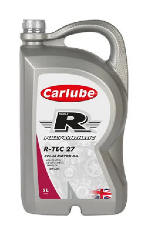 Image of Carlube Engine Oil Triple R 5W40 C3 Low Saps Fully Synthetic Rtec 27 5L
