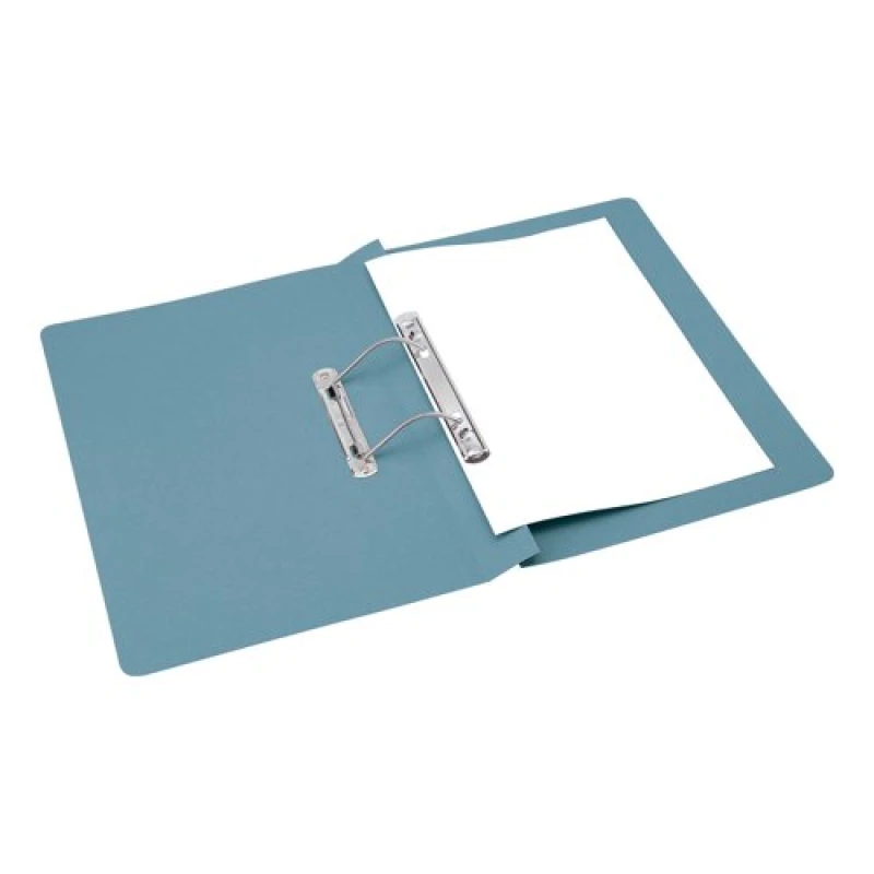 Image of 5 Star office 5 Star Office Transfer Spring File Mediumweight 285gsm Capacity 38mm Foolscap Blue (Pack of 50) 356521