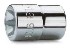Image of Beta Tools 910FTX 3/8" Square Drive Torx Socket E12 009100412