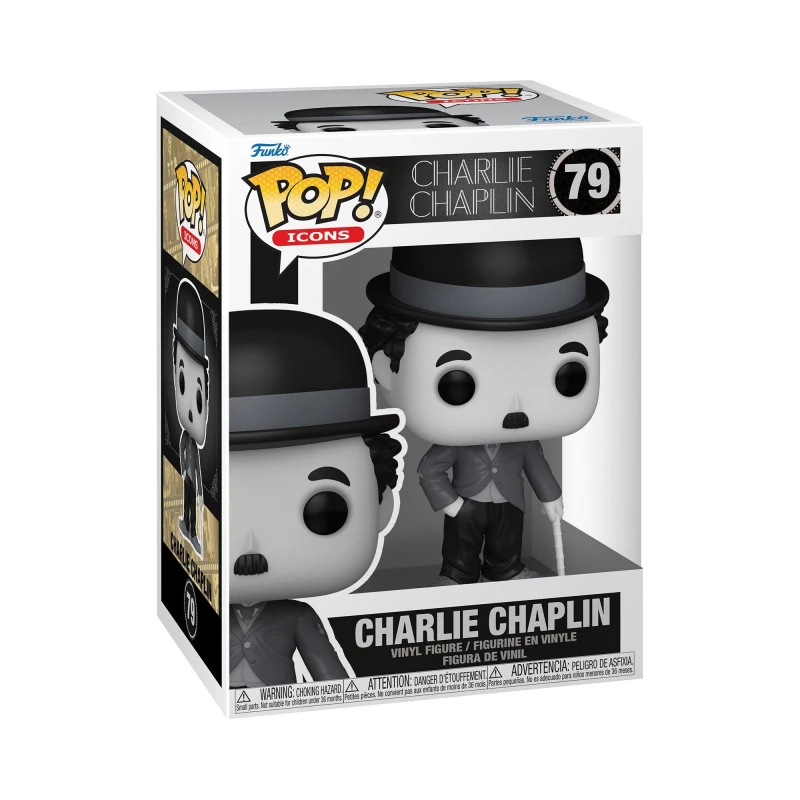 Image of FUNKO Icons: Charlie Chaplin Multi unisex One Size