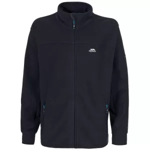 Image of Trespass Bernal Zip Through Fleece - Black