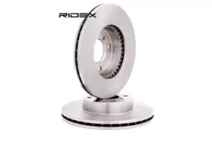 Image of RIDEX Brake disc 82B0446 Brake rotor,Brake discs SUZUKI,LIANA Schragheck,Liana Limousine (ER, RH_),BALENO Schragheck (EG),BALENO (EG)