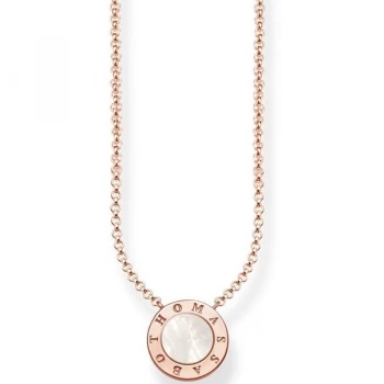 Image of Ladies Thomas Sabo Sterling Silver Glam & Soul Classic Necklace