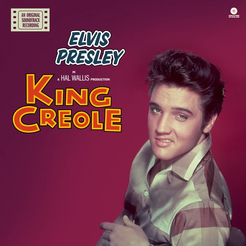Image of Elvis Presley King Creole [Limited Edition Orange Vinyl] LP Black unisex