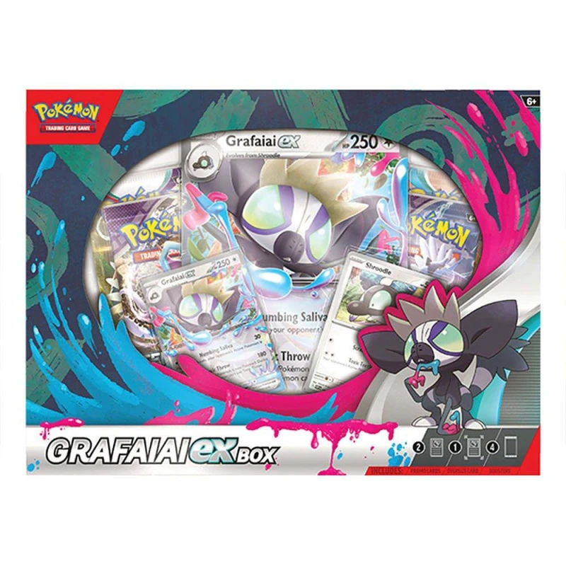 Image of Pokemon Pokemon TCG April EX Box - Black One Size