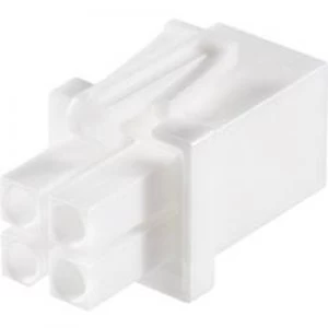 Image of Pin enclosure cable Universal MATE N LOK Total number of pins 4 TE Connectivity 172338 1 Contact spacing 4.14mm 1 pc