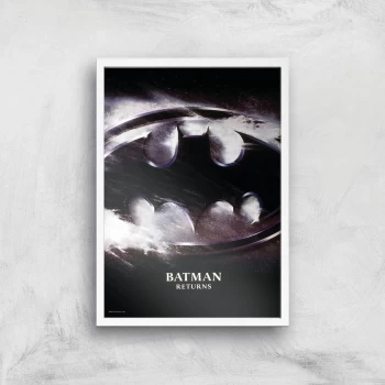 Image of Batman Returns Giclee Art Print - A2 - White Frame