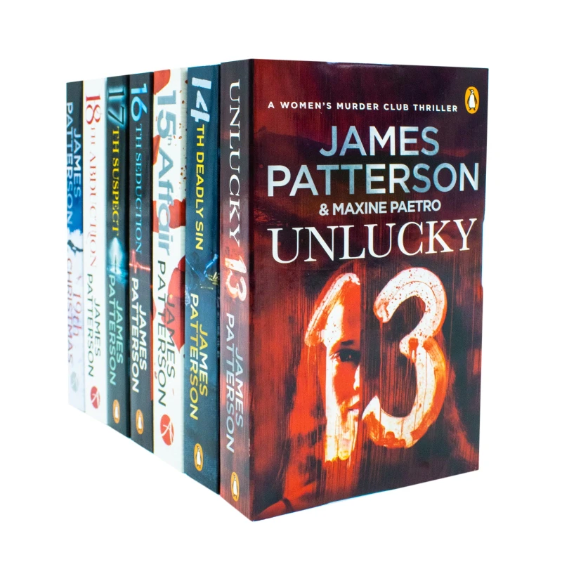 Image of Womens Murder Club Series Books 13 - 19 Collection Set by James Patterson James Patterson Books