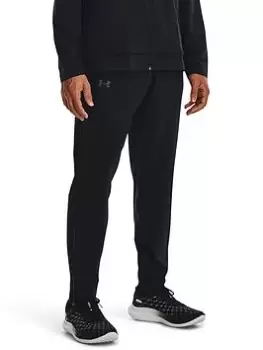 Image of Under Armour Mens Running Outrun The Storm Pants - Black/Reflective, Black Size M Men