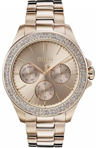 Image of Hugo Boss Watch Premiere Ladies - Gold HBS-297