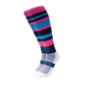 Image of Wacky Sox City Slickers Football/Rugby Socks Snr - Multi