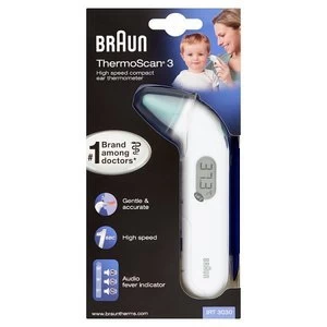 Image of Braun ThermoScan 3 Baby Ear Thermometer
