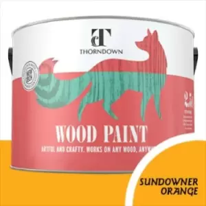 Image of Thorndown Sundownder Orange Wood Paint 750ml