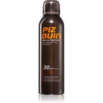 Image of Piz Buin Tan & Protect Protective Spray for Deep Tan SPF 30 150ml