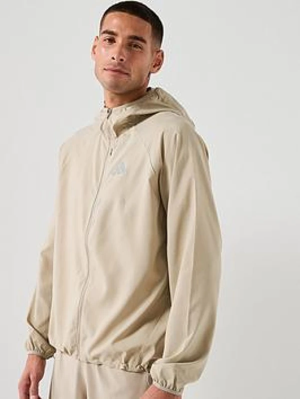 Image of Waterproof jacket adidas Essentials Marron Male S