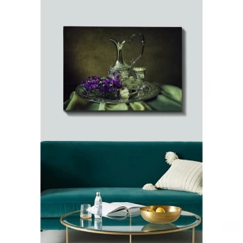 Image of Kanvas Tablo (70 x 100) - 143 Multicolor Decorative Canvas Painting