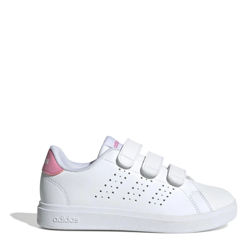 Image of adidas Advantage Base 2.0 Shoes Kids - White White 2