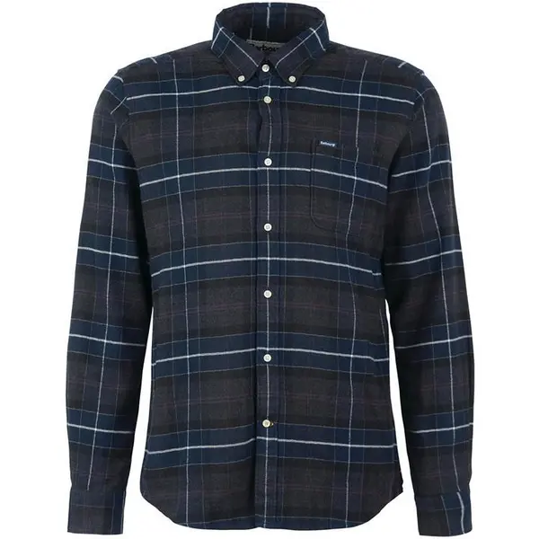 Image of Barbour Kyeloch Tailored Fit Shirt - Black 2XL