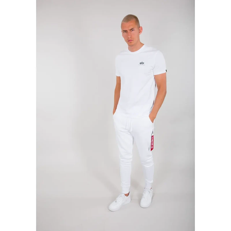 Image of Alpha Industries Backprint T-Shirt, white, Size 3XL for Men