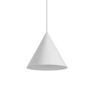 Image of A-Line Indoor Dome Ceiling Pendant Lamp 1 Light White, E27