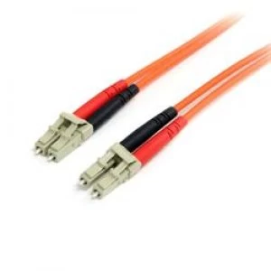 Image of StarTech.com 5m Multimode 62.5/125 Duplex Fiber Patch Cable LC - LC