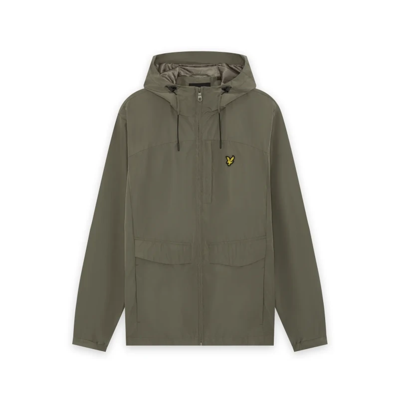 Image of Hooded jacket Lyle & Scott Vert Male S
