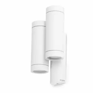 Image of Steps 4 Light Outdoor Wall Light White IP44, GU10