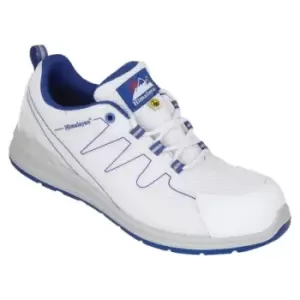 Image of Himalayan 4330 Unisex White Toe Capped Safety Trainers, UK 3, EU 36