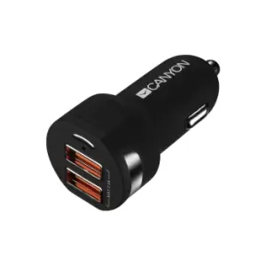 Image of Canyon CNE-CCA04B mobile device charger Black Auto