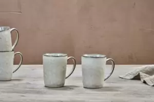 Image of Nkuku Amina Mug Set Of 2 Tableware Cream