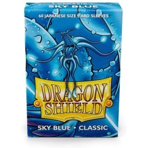Image of Dragon Shield Japanese Size Sky Blue Card Sleeves - 60 Sleeves