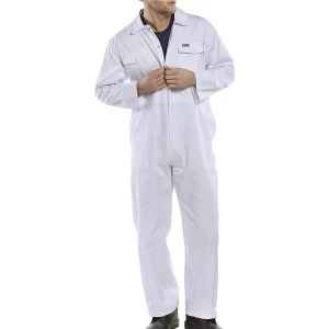 Image of Click Workwear Boilersuit White Size 44 Ref PCBSW44 Up to 3 Day