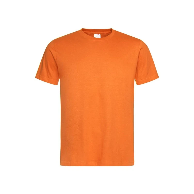 Image of Stedman Classics Mens Stedman Classic Tee in Orange Size: XS Orange Male XS