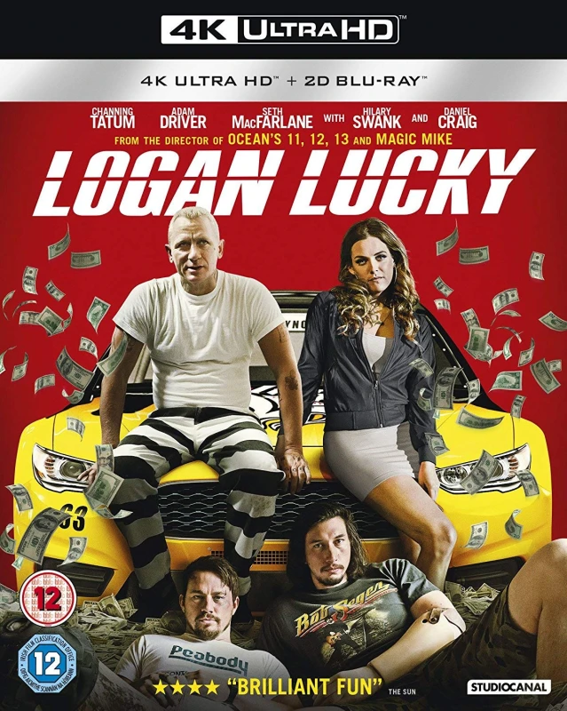 Image of Logan Lucky Bluray 5055201839640