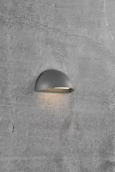 Image of Arcus Outdoor Patio Terrace Smart Wall light in Grey (Diam) 20cm