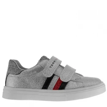 Image of Tommy Hilfiger Tommy Metallic Trainers - Silver 904