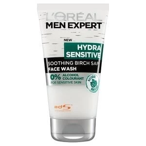 Image of LOreal Men Expert Hydra Sensitive Face Wash 150ml