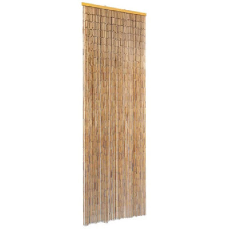 Image of Vidaxl Insect Door Curtain Bamboo 56X185 Cm