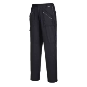 Image of Portwest Ladies S687 Action Trousers Black Medium 31"