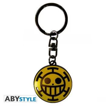 Image of One Piece - Trafalgar Law Metal Keyring