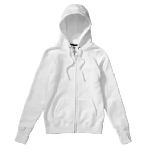 Image of SG Mens Full Zip Urban Hooded Sweatshirt / Hoodie (2XL) (White)